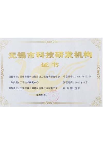 6163银河科技研发机构证书